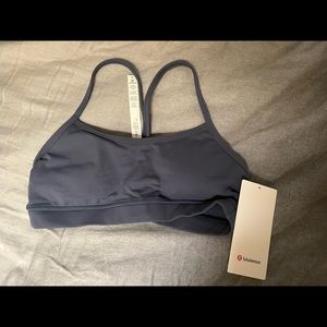 NWT Flow Y Bra in Code Blue CDBE